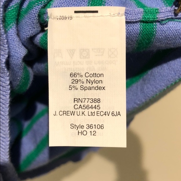EUC J.Crew Button Down Lilac Blue Cardigan - Picture 6 of 6